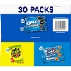 image:imageNabisco Cookies and Candy Variety Pack SOUR PATCH KIDS Soft amp Chewy Gummy Candy OREO Minis and CHIPS AHOY Minis Cookies 30 Snack Packs