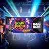 image:imageSOUR PATCH KIDS Glow Ups StrawberryWatermelon Soft amp Chewy Gummy Candy Bulk Candy King Size 18299 oz Bags