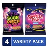 image:imageSOUR PATCH KIDS and SWEDISH FISH Mini Glow Ups StrawberryWatermelon Soft amp Chewy Gummy Candy Variety Pack Bulk Candy 467 oz Bags