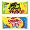image:imageSOUR PATCH KIDS and SWEDISH FISH Mini Soft amp Chewy Gummy Candy Variety Pack Bulk Candy 20 Snack Packs