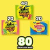 image:imageSOUR PATCH KIDS and SWEDISH FISH Mini Soft amp Chewy Gummy Candy Variety Pack Bulk Candy 80 TreatSize Snack PacksLarge