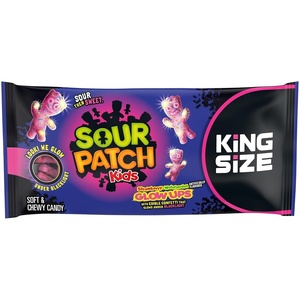 image:imageSOUR PATCH KIDS Glow Ups StrawberryWatermelon Soft amp Chewy Gummy Candy King Size 299 oz