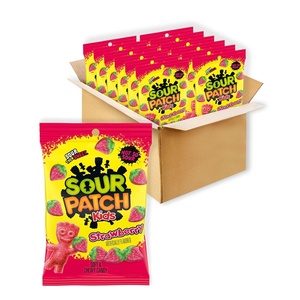 image:imageSOUR PATCH KIDS Strawberry Soft amp Chewy Gummy Candy Bulk Candy 128 oz Bags8 oz Pack of 12
