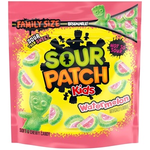 image:imageSOUR PATCH KIDS Watermelon Soft amp Chewy Gummy Candy Family Size Bulk Candy 18 lb18 Pound