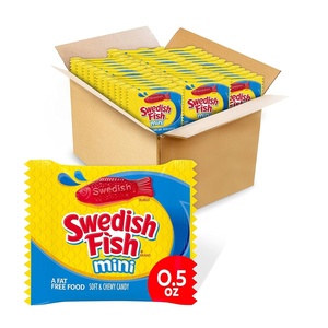 image:imageSWEDISH FISH Blue Raspberry Lemonade Soft amp Chewy Gummy Candy Bulk Candy 12359 oz BagsSwedish Fish