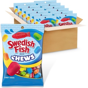 image:imageSWEDISH FISH Chews Soft amp Chewy Candy Bulk Candy 12512 oz Bags