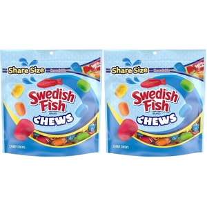 image:imageSWEDISH FISH Chews Soft amp Chewy Candy Share Size 812 ozSmall Pack of 2