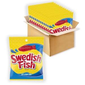 image:imageSWEDISH FISH Individually Wrapped Soft amp Chewy Gummy Candy Bulk Candy 240 Count Boxoriginal
