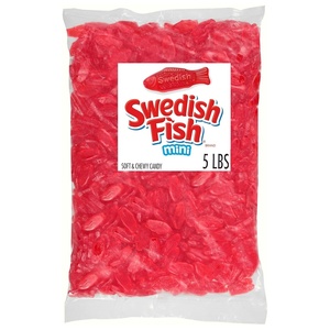 image:imageSWEDISH FISH Mini Soft amp Chewy Gummy Candy Bulk Candy 5 lb