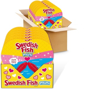 image:imageSWEDISH FISH Tails 2 Flavors in 1 Soft amp Chewy Gummy Candy Bulk Candy 12  36 oz BagsAssorted
