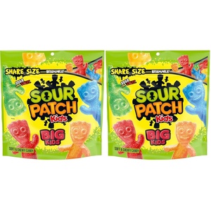 image:imageSour Patch Kids Big Kids Soft and Chewy Gummy Candy Share Size 12 Ounce12 Ounce Pack of 2