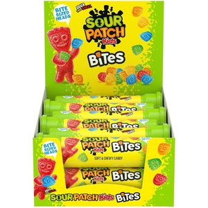 image:imageSOUR PATCH KIDS Bites Soft amp Chewy Gummy Candy Bulk Candy 1218 oz Tubes