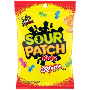 image:imageSOUR PATCH KIDS Extreme Sour Soft amp Chewy Gummy Candy 72 oz72 Ounce Pack of 1