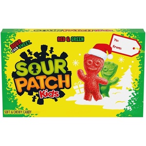 image:imageSOUR PATCH KIDS Red amp Green Soft amp Chewy Gummy Holiday Candy 31 oz31 Ounce Pack of 1