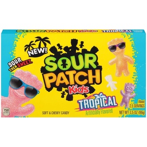 image:imageSOUR PATCH KIDS Tropical Soft amp Chewy Gummy Candy 35 oz35 Ounce Pack of 1