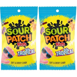 image:imageSOUR PATCH KIDS Tropical Soft amp Chewy Gummy Candy 8 oz8 Ounce Pack of 2