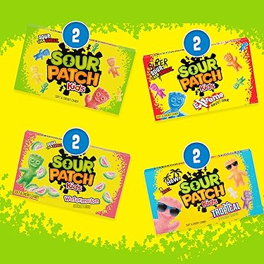 SOUR PATCH KIDS | First They’re Sour, Then They’re Sweet – Iconic Mischievous Gummy Since 1985
