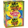image:imageSOUR PATCH KIDS SWEDISH FISH Soft amp Chewy Gummy Candy Variety Pack 160 ctASSORTED