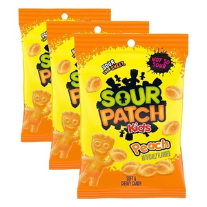 image:imageSour Patch Kids Peach Soft and Chewy Gummy Candy 81 Ounce807 Ounce Pack of 3