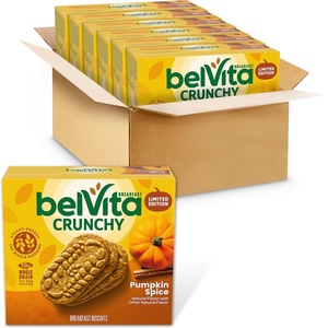 image:imagebelVita Breakfast Bars Biscuits Pumpkin Spice 30 Total Packs 6 Boxes 4 Biscuits Per Pack4 Count 176 Ounce Pack of 30
