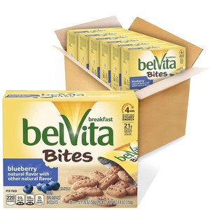 image:imagebelVita Breakfast Bars Biscuits Pumpkin Spice 30 Total Packs 6 Boxes 4 Biscuits Per Pack88 Ounce Pack of 6